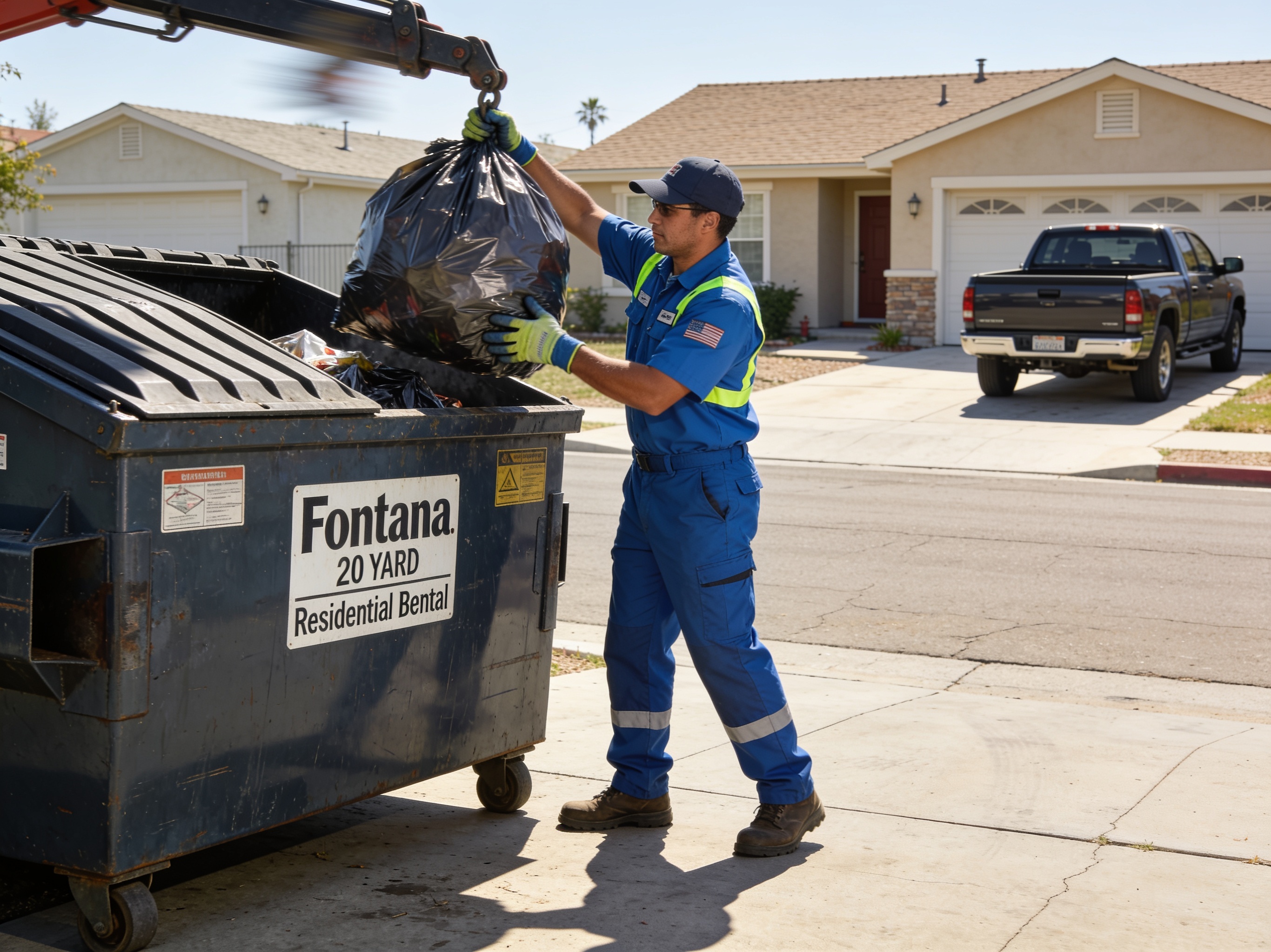 Dumpster Rental in Brea, CA 92335
